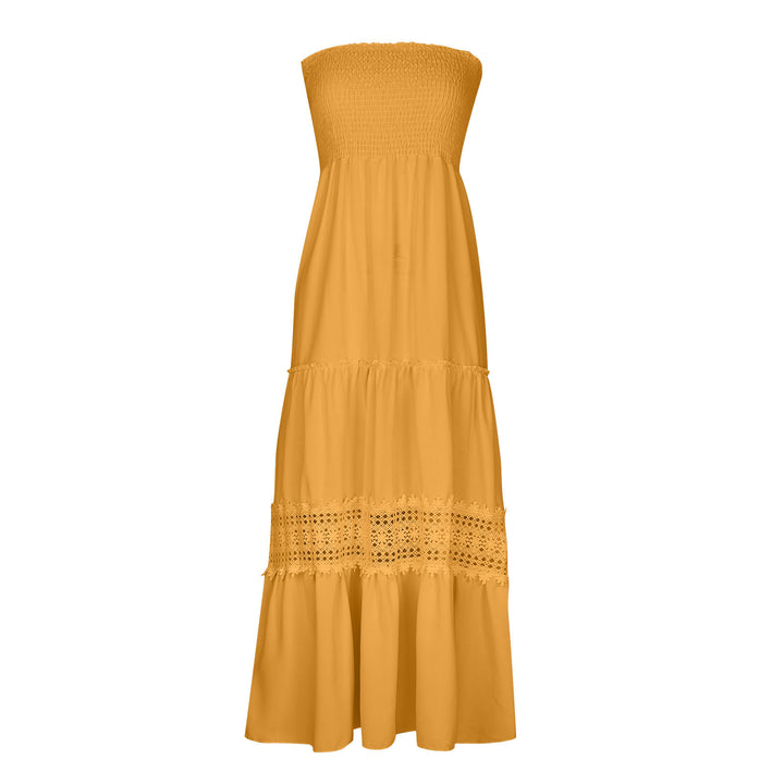 Lune London Sleeveless Bohemian Maxi Dress for Women