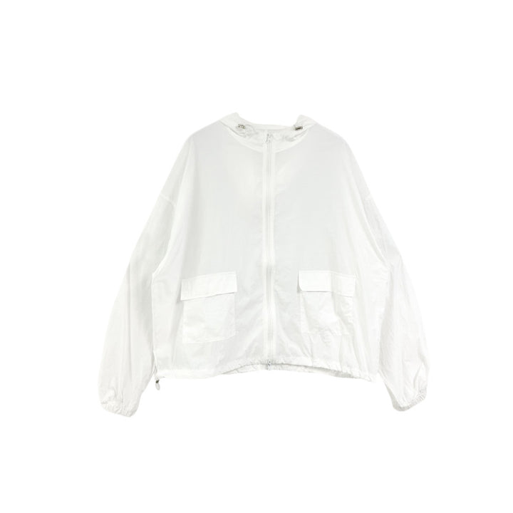 Veste coupe-vent décontractée pour femmes avec poches pratiques Chic & Stil