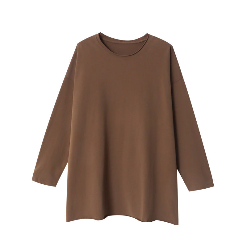 Women's casual long sleeve shirt with a loose fit Chic & Stil