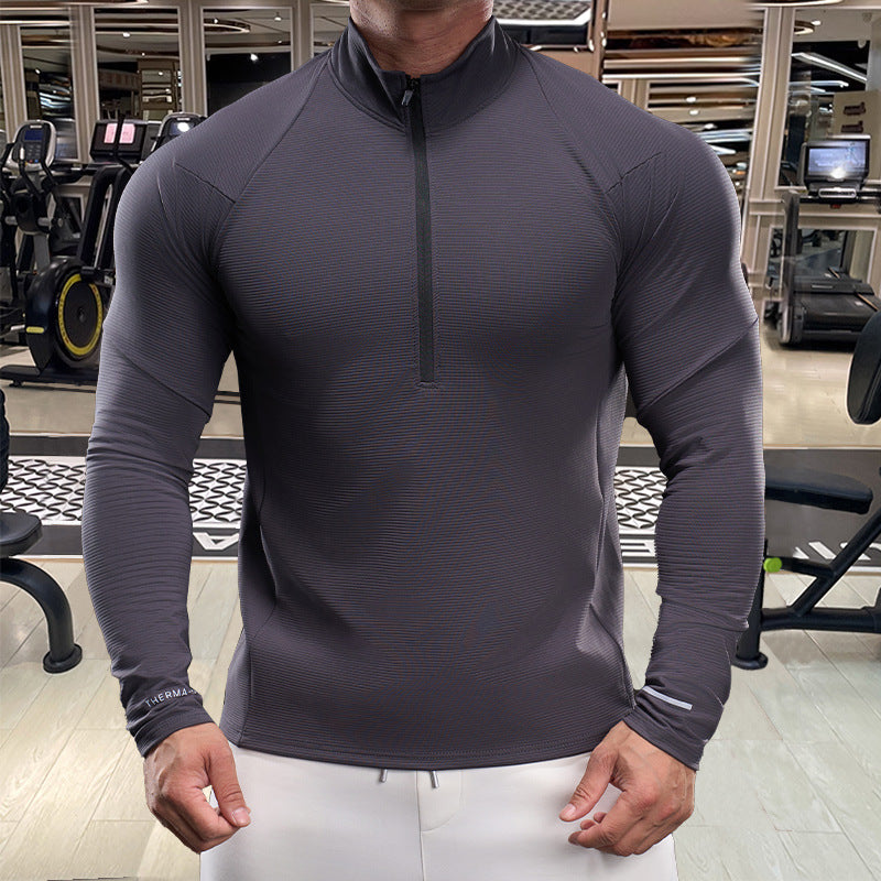 Men High-end High functional with stand-up collar and short zipper Lune London