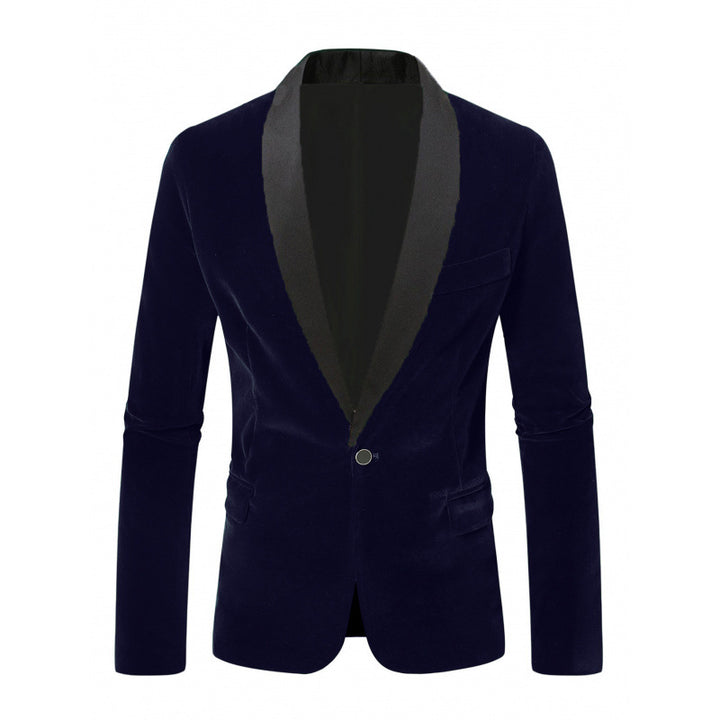 Velvet jacket for men with elegant lapels Lune London