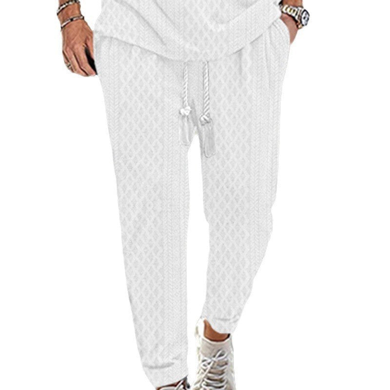 Men's sporty jogger pants with modern accents Lune London