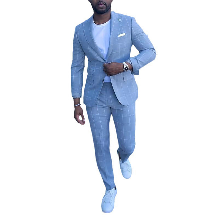 Men's Elegant Suit with Gradient Lune London