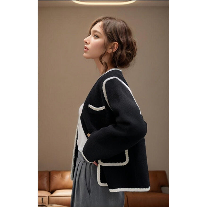 Women's stylish vest with contrasting finish Lune London