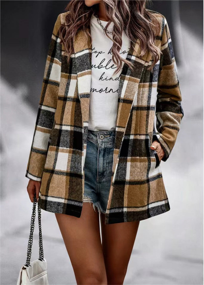Women boucle blazer elegant Lune London