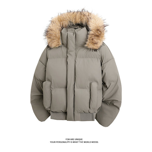Veste matelassée tendance pour dames avec garniture en fausse fourrure douillette et poches pratiques Lune London