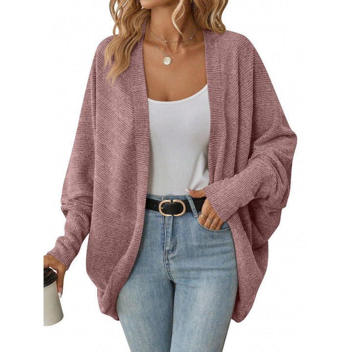 Women's Casual Cardigan with Oversized Cut and Casual Sleeves Lune London
