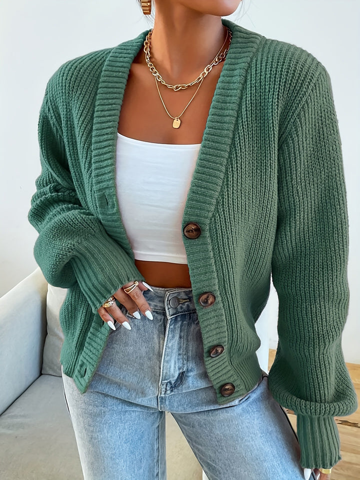 Ladies Chunky Cardigan Lune London