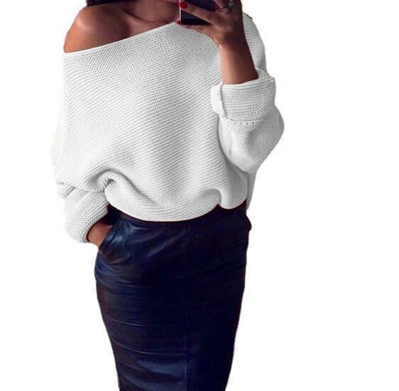 Pull en tricot épais pour femme avec col haut et motif en torsades Chic & Stil