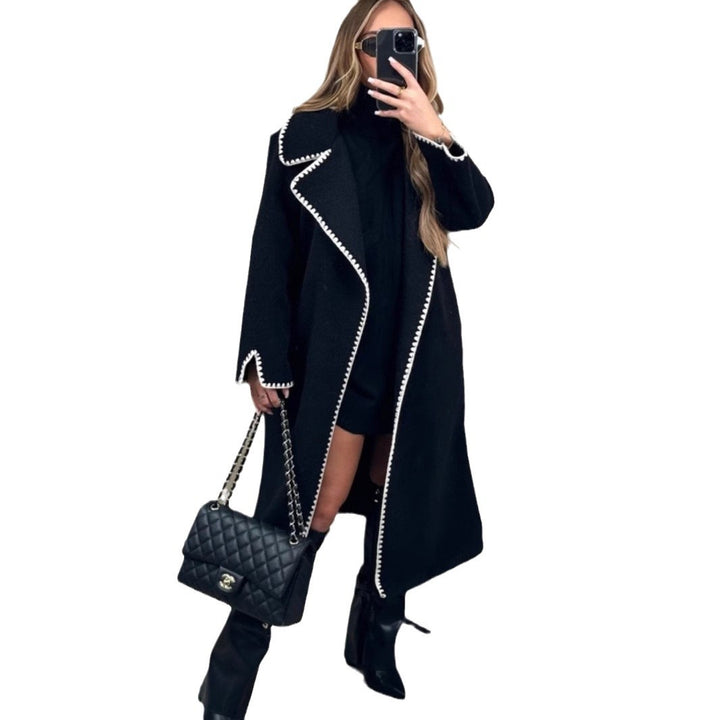 Ladies Elegant Boucle Coat Lune London
