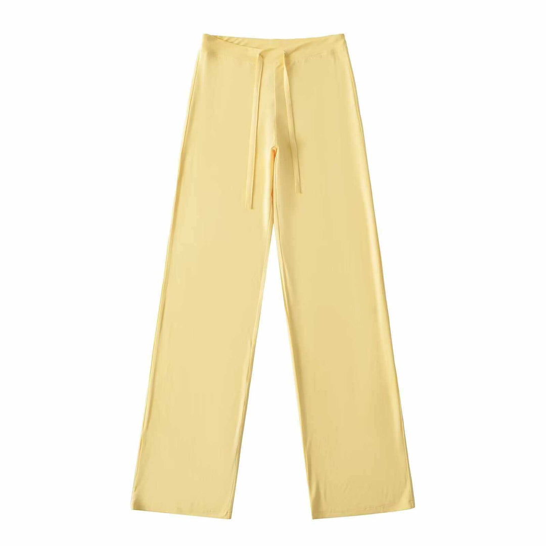 Lune London casual wide jersey pants for women