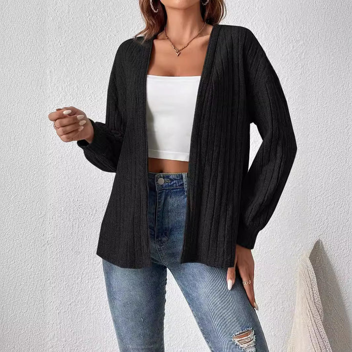 Lune London textured draped cardigan for women