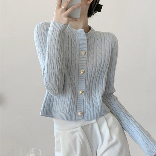 Cardigan femme avec design en câble texturé Chic & Stil