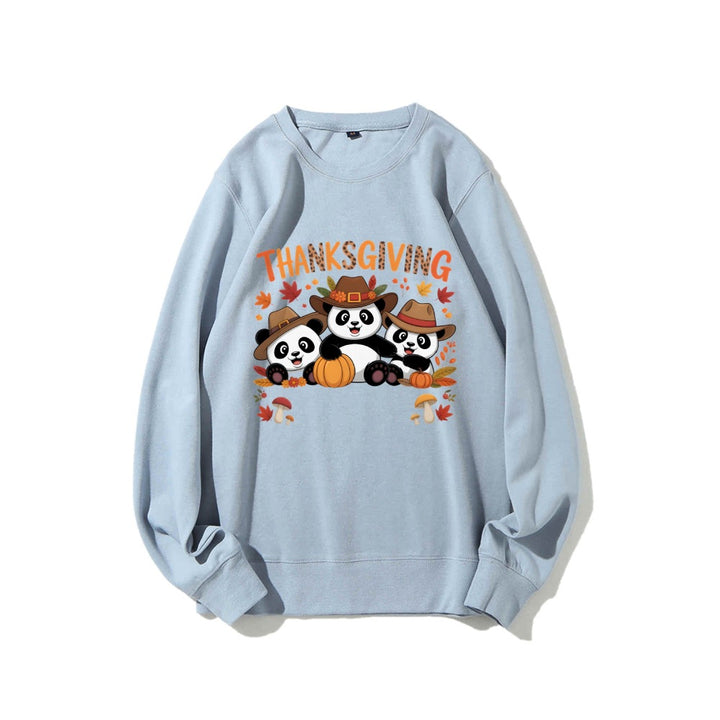Sweat-shirt pour femmes avec design d'animal amusant et motif d'automne Chic & Stil