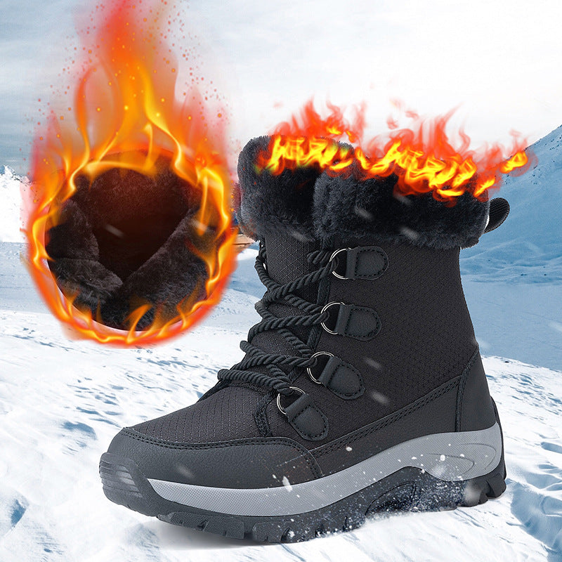 Insulated winter boots for women with warm lining Lune London