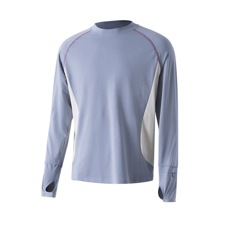 Chemise à manches longues fonctionnelle pour femmes avec inserts respirants Chic & Stil