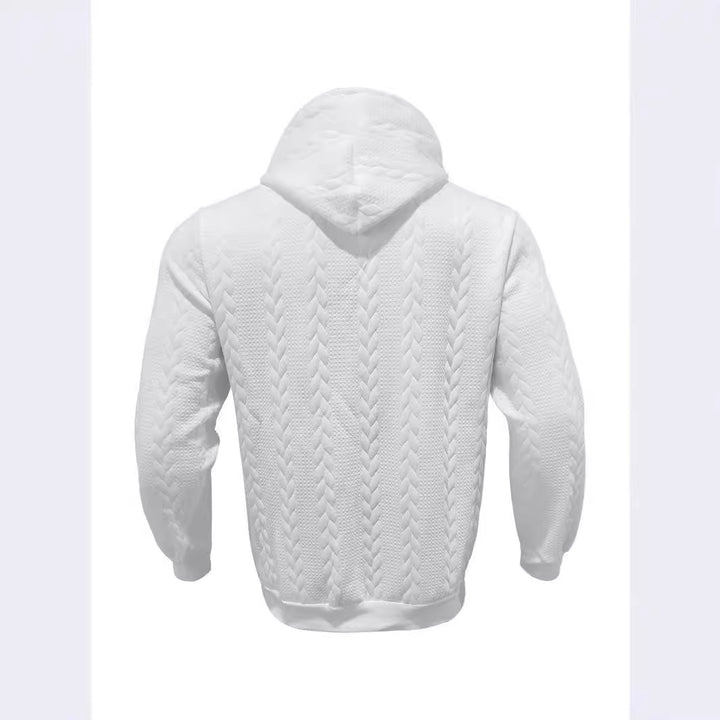 Men's Hoodie with structured design and kangaroo pocket Lune London