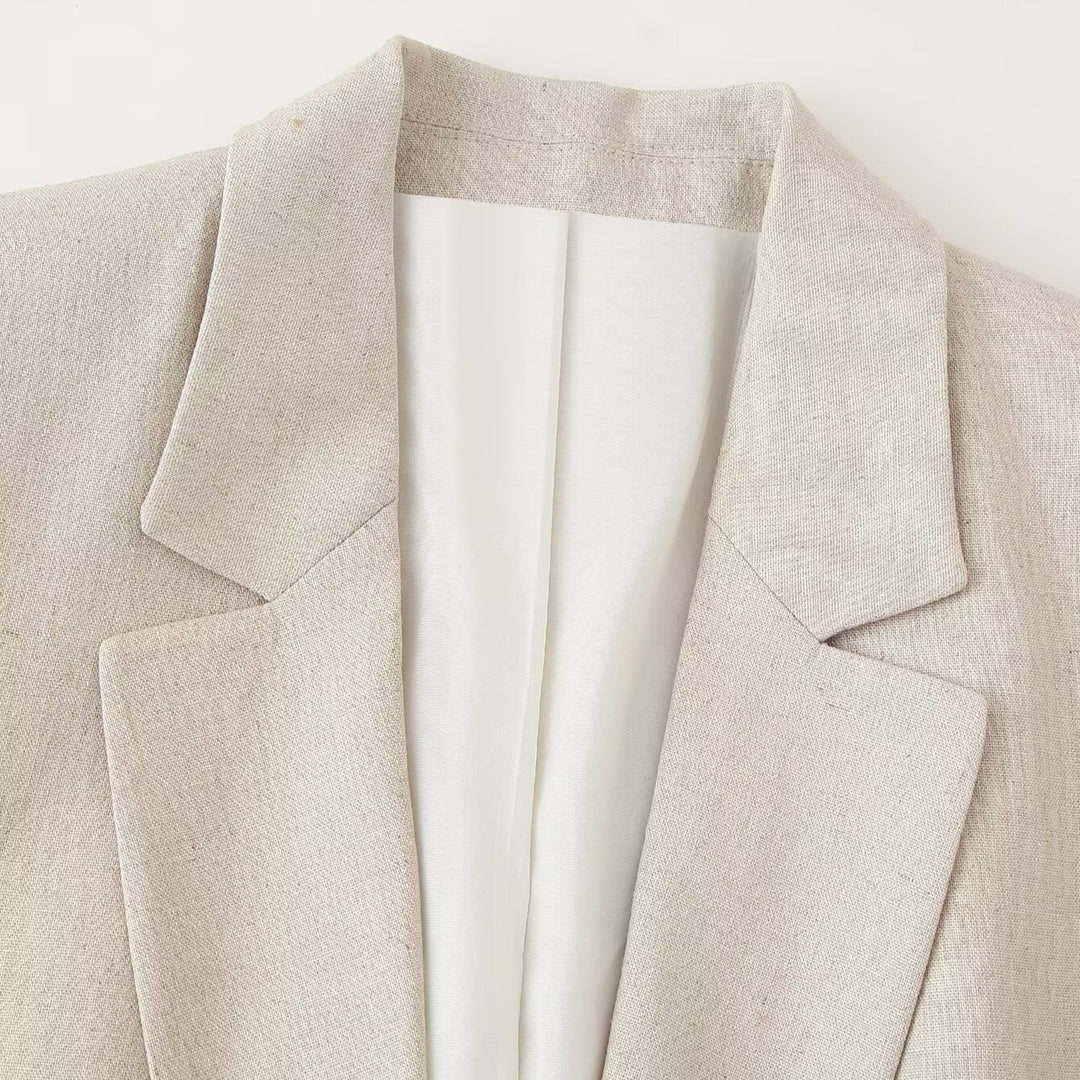 Woman Oversized Chic Blazer Jacket