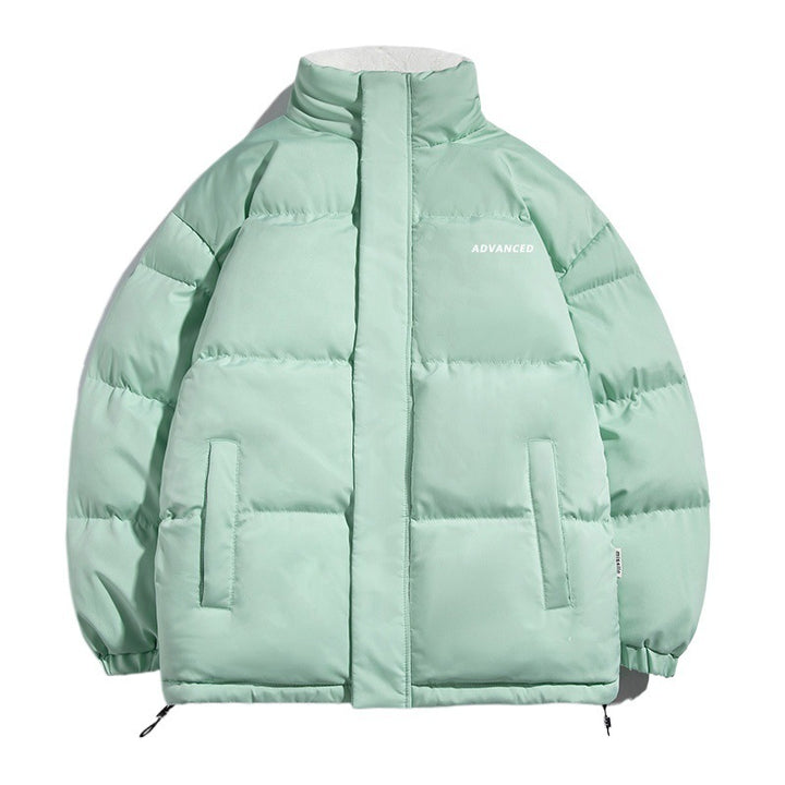 Ladies comfortable quilted jacket with high collar Lune London