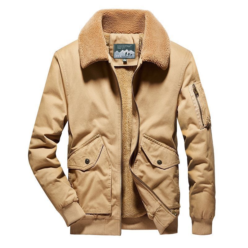 Stylish bomber jacket for men with lined collar Lune London