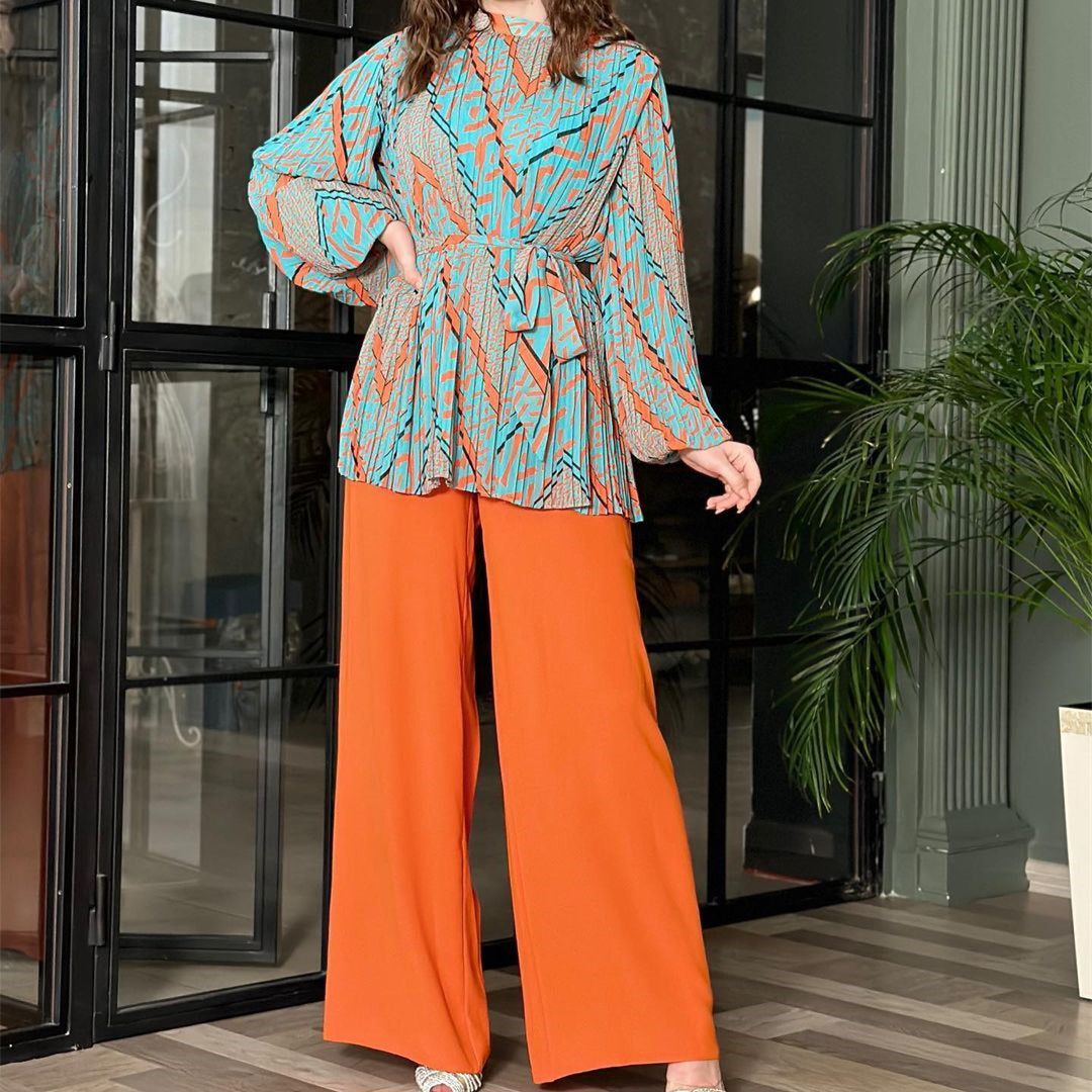 Trendy women's blouses with voluminous sleeves and a fitted design Lune London