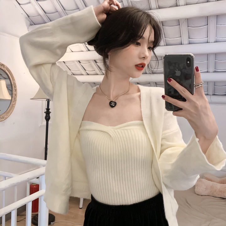 Cardigan femme à design ouvert et manches larges Chic & Stil