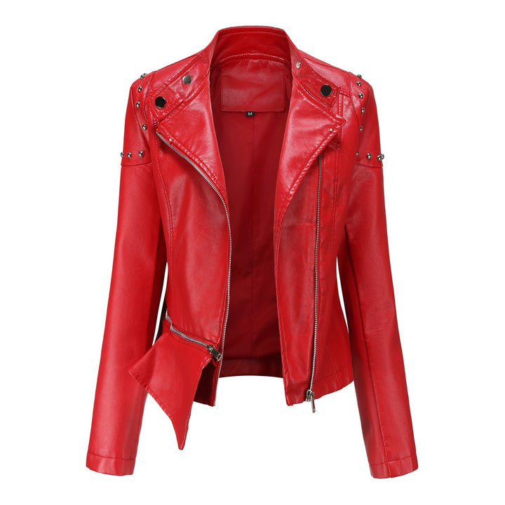 Trendy biker jacket for women with stylish details Lune London