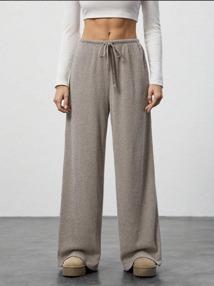 Pantalon en tricot ample pour femmes Chic & Stil