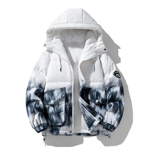 Trend winter jacket for men with practical pockets and hood Lune London