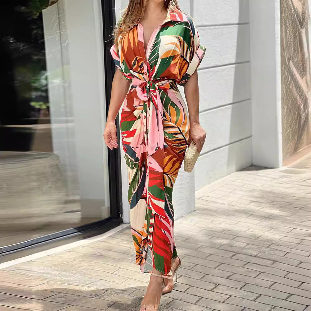 Lune London Tropical Shirt Dress for Women