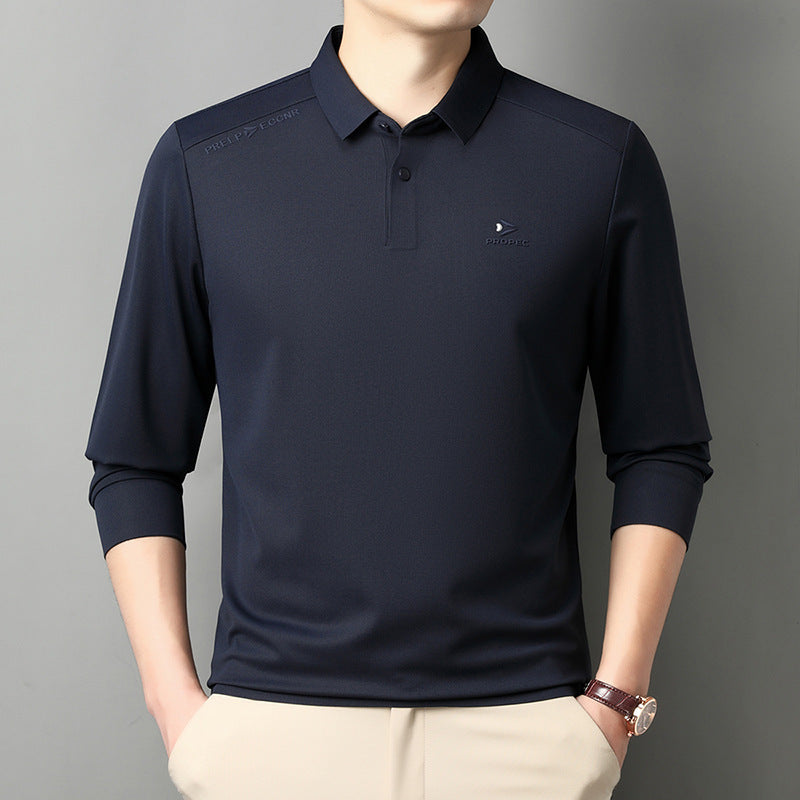 Men's polo with functional design and breathable structure Lune London