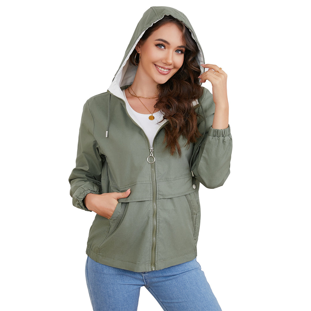 Fashion leisure jacket for women with adjustable belt Lune London