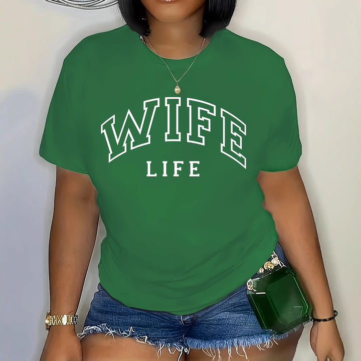 Woman Casual Graphic T-shirt Lune London