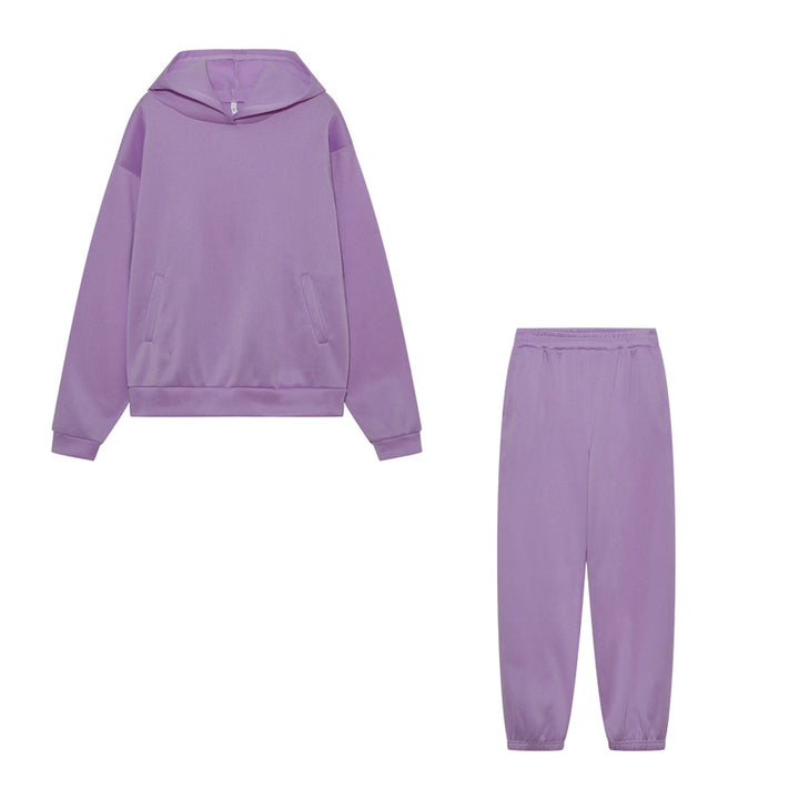Ensemble de sweat à capuche sportif et de pantalon de jogging Chic & Stil pour femmes