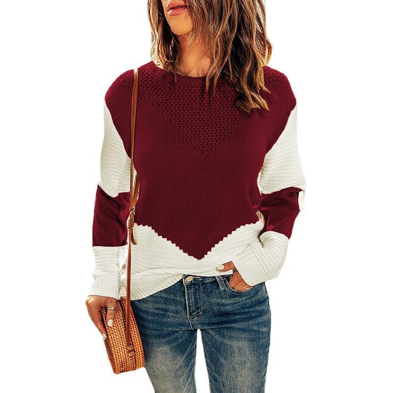Lune London geometric pattern women's sweater