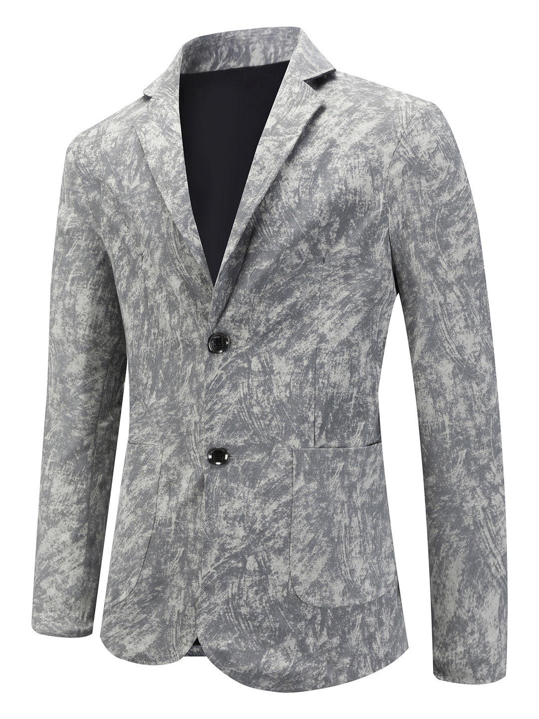 Casual structured men's blazer with a modern design and two pockets Lune London