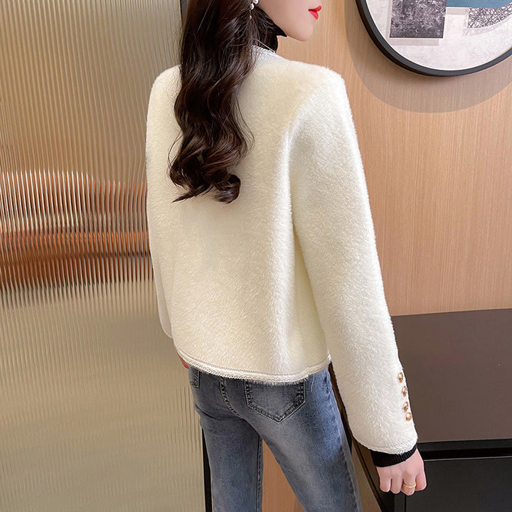 Elegant women's stylish chic jacket
