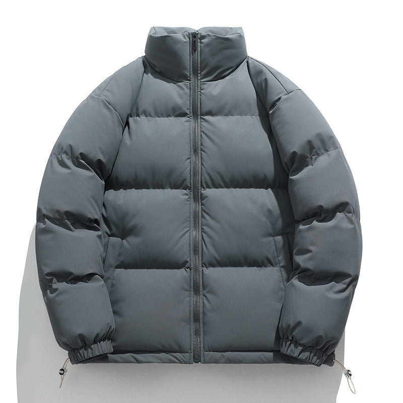 Insulated down jacket for men with high collar Lune London