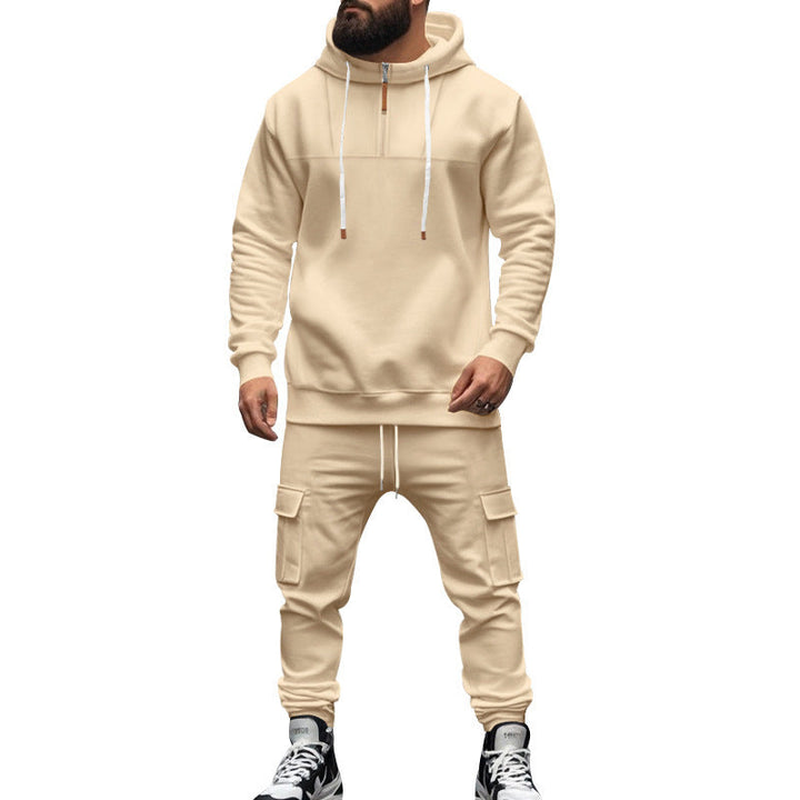 Men's Sporty Tracksuit with Modern Zipper and Practical Pockets Lune London