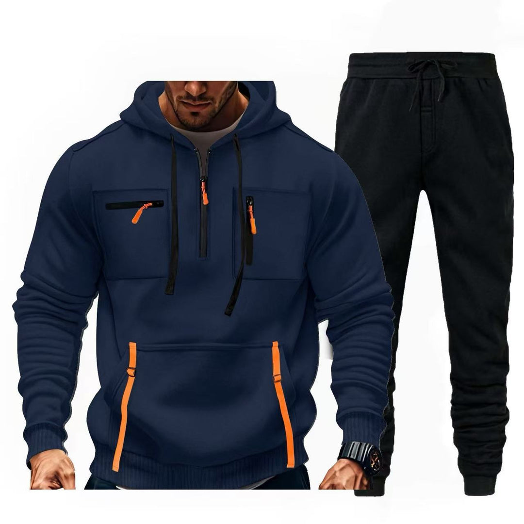 Men multifunctional hoodie and jogger pants Lune London