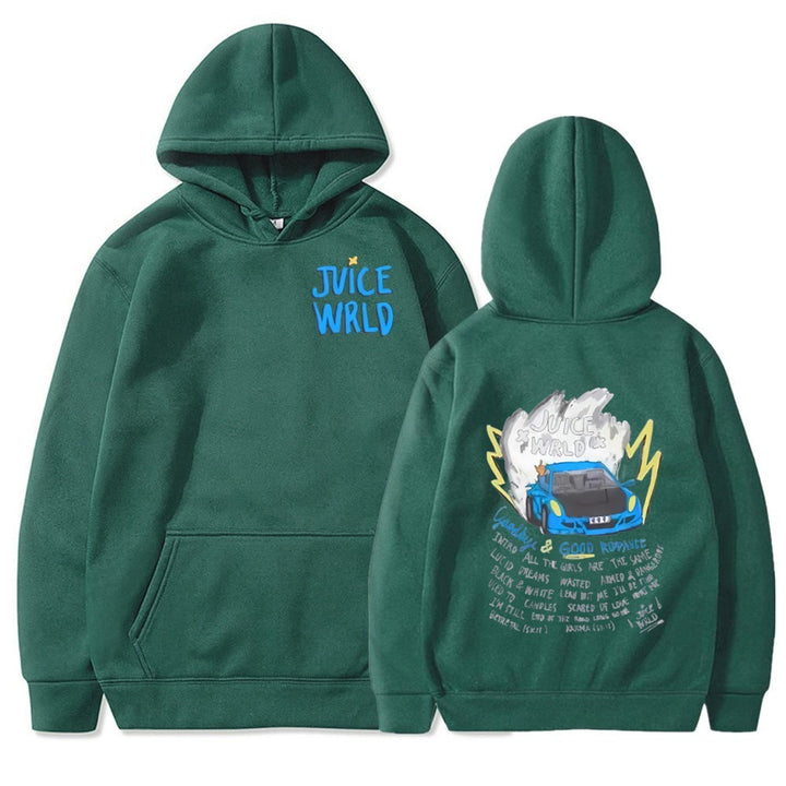 Women's hoodie with vibrant graffiti design and comfortable fit Chic & Stil
