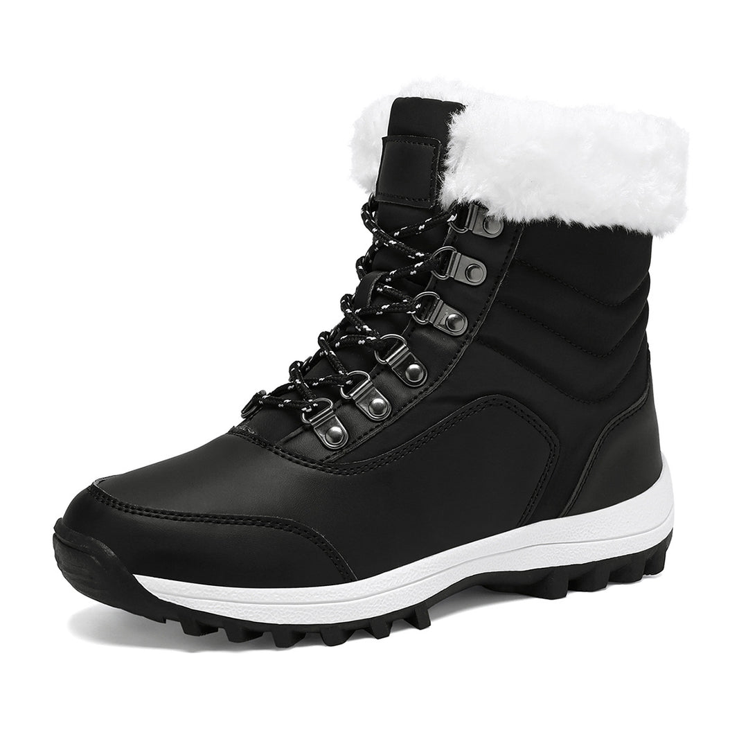 Waterproof winter boots for women with plush lining Lune London