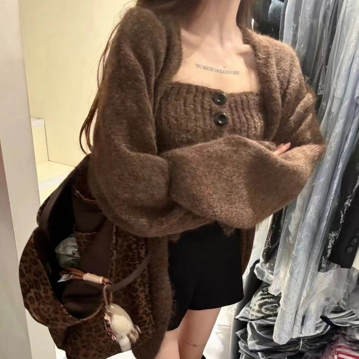 Gilet pour femmes avec détails de boutons et coupe ample Chic & Stil