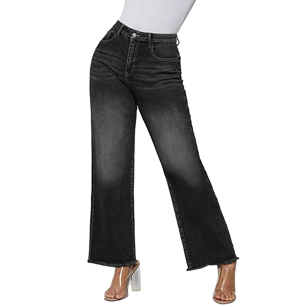 Women Wide Leg Denim Pants Lune London