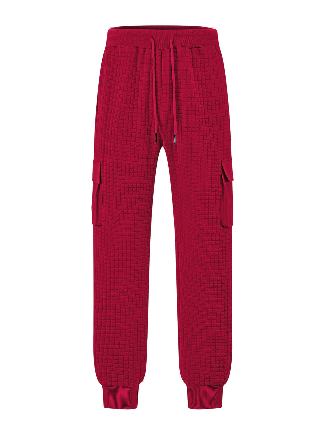 Modular cargo pants for men with elastic waist and practical side pockets Lune London