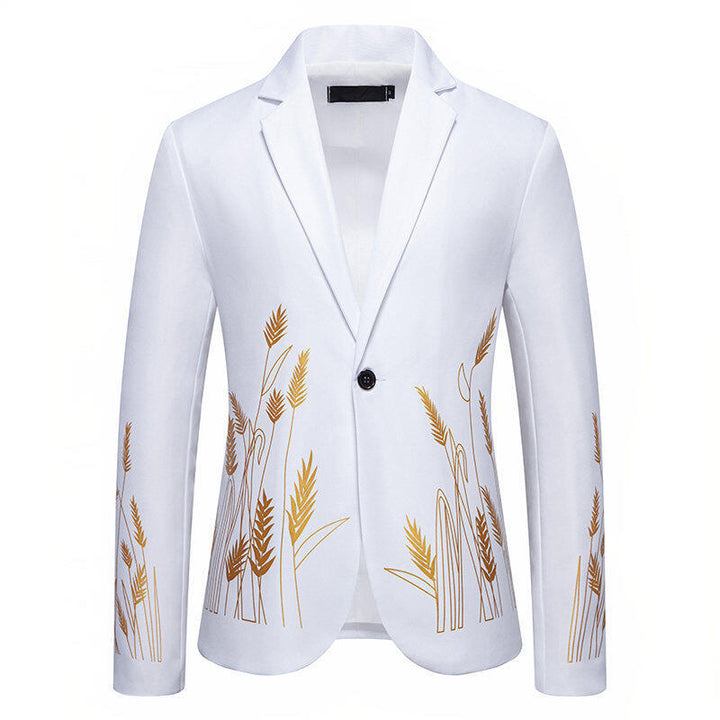 Veste élégante pour hommes avec broderies florales Lune London