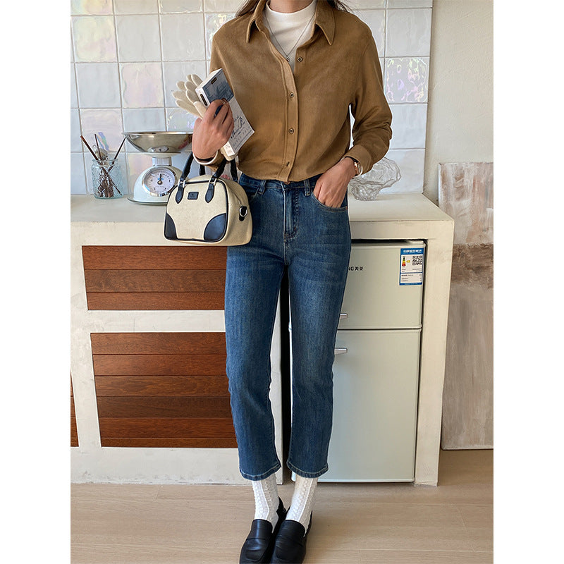 Women's casual blouse with fine buttons Chic & Stil