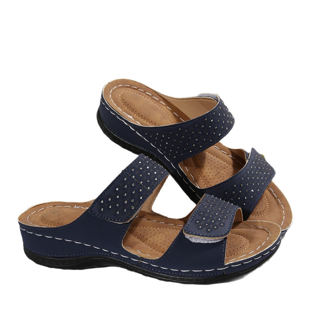 Ladies Stylish Lune London Soft Foam Slide Sandals
