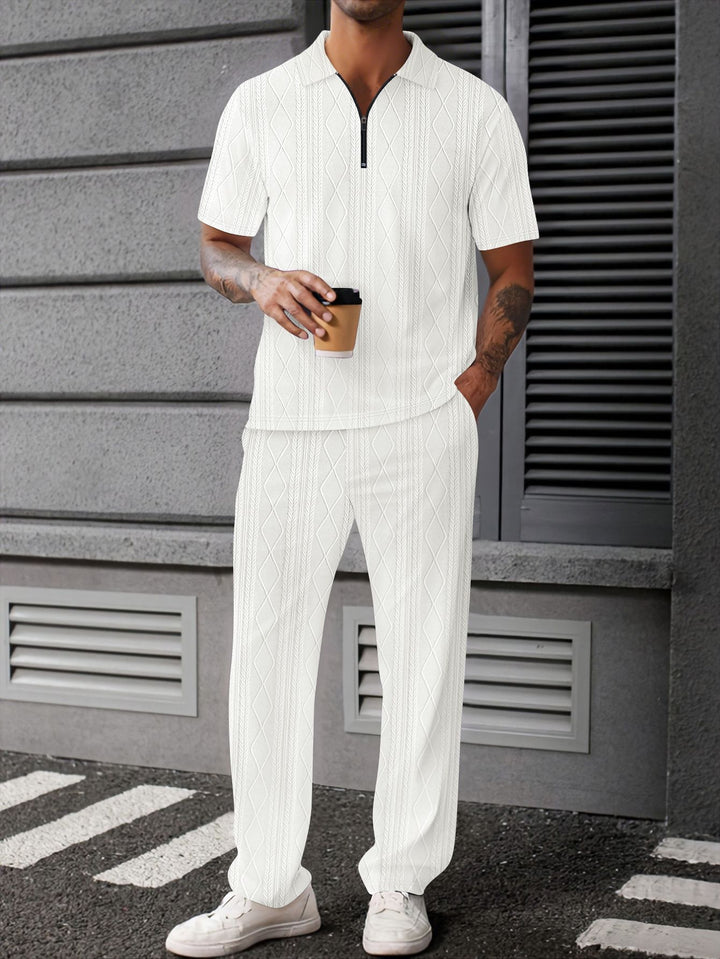 Men's chic knit polo set Lune London