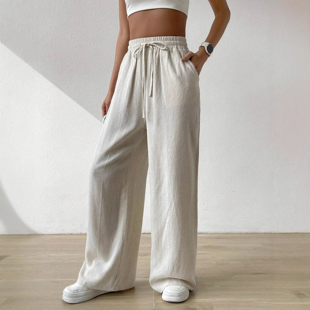 Lune London Relaxed Linen Pants for Women